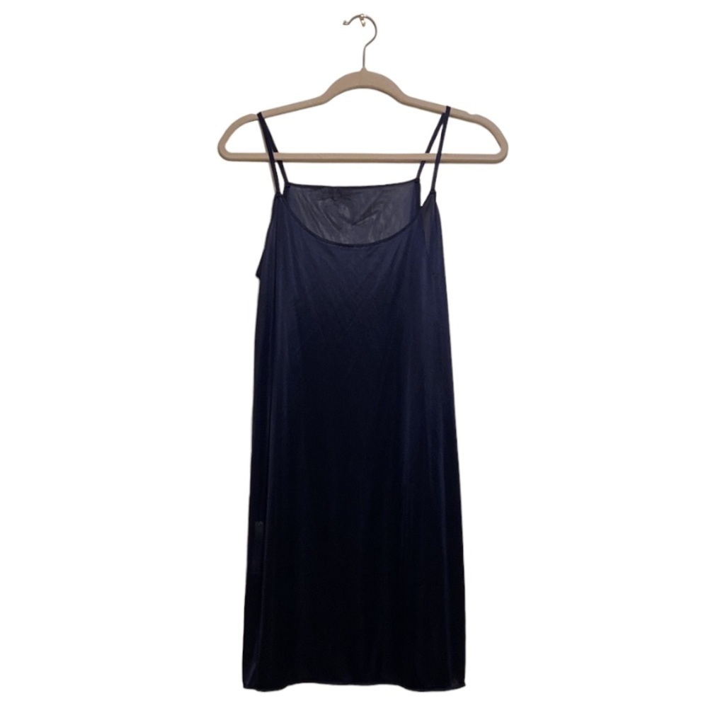 MISSONI navy slip dress. Size S